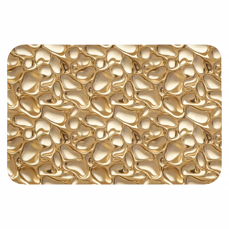 WC Mat - Abstract - Modern - Goud — 1