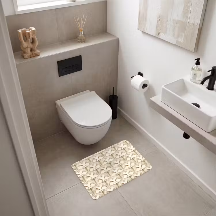 WC Mat - Ornament - Barok - Goud — 6