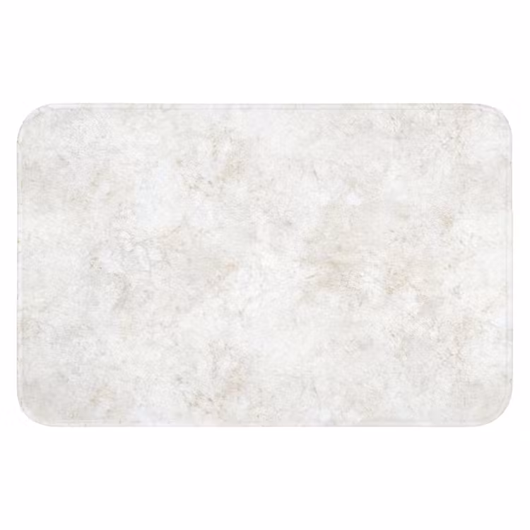 WC Mat - Beige - Marmer - Aders — 1