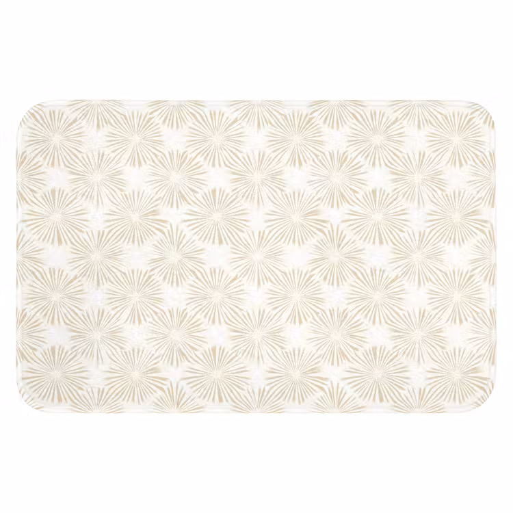 WC Mat - Abstract - Motief - Beige — 1