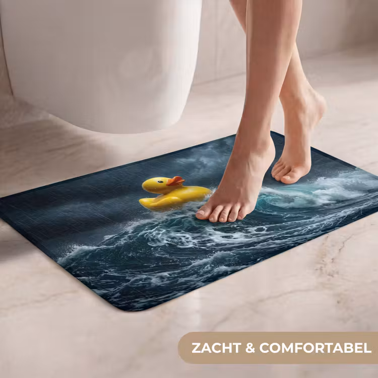 WC Mat - Storm - Badeend - Golven — 7