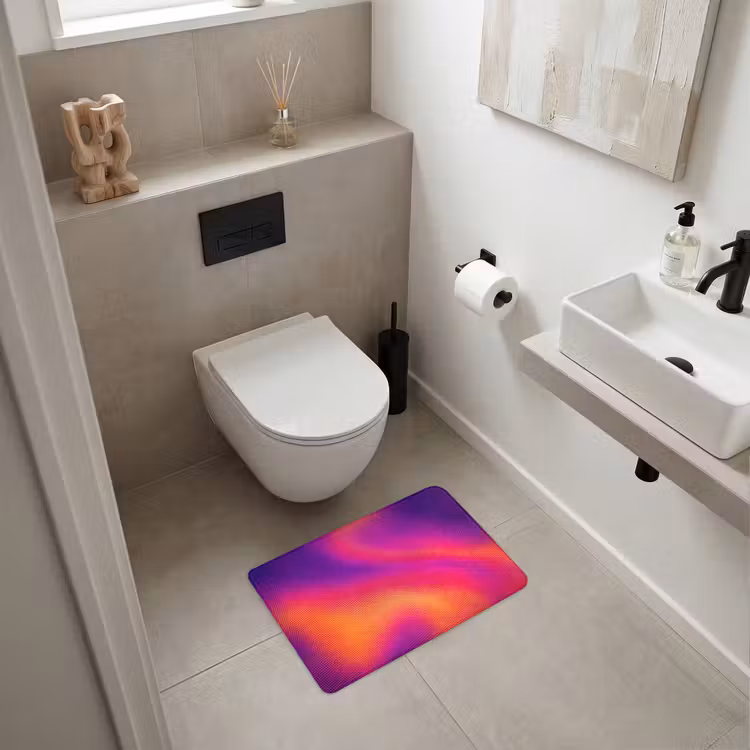 WC Mat - Abstract - Patroon - Kleurverloop — 6
