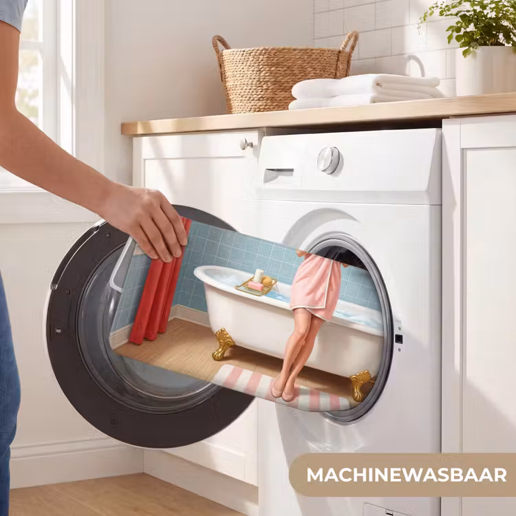 WC Mat - Badkamer - Vrouw - Roze — 5