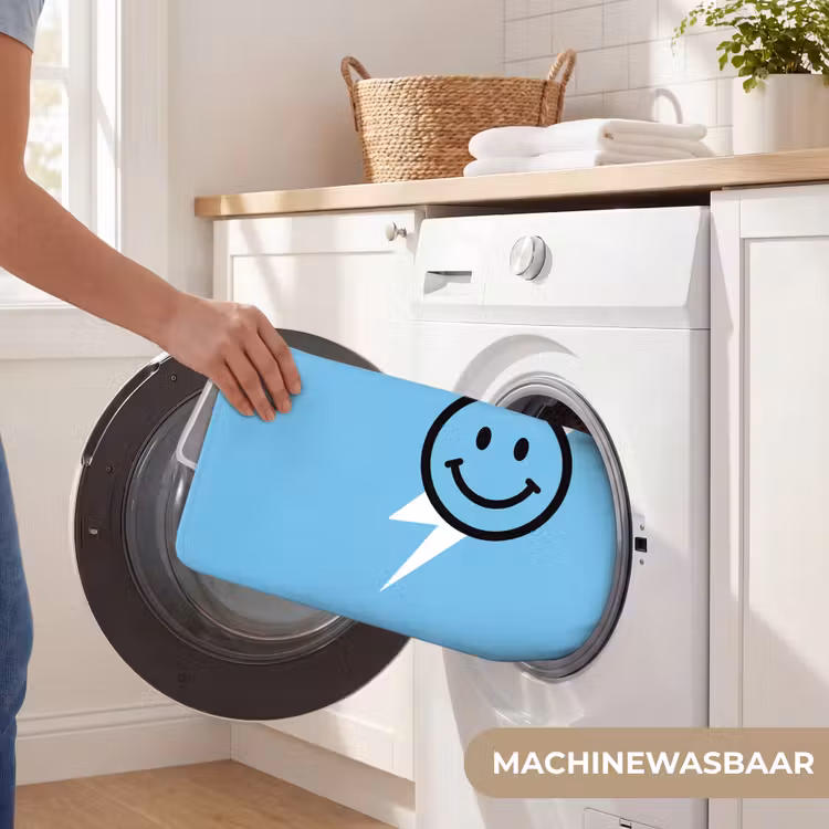 WC Mat - Smiley - Blauw - Bliksem — 5