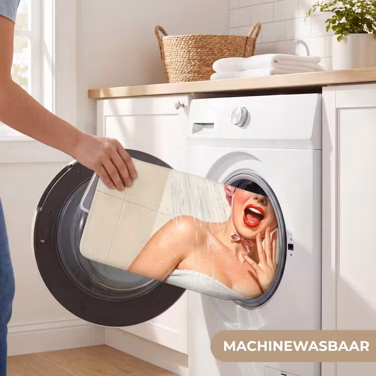 WC Mat - Vrouw - Douche - Roze — 5