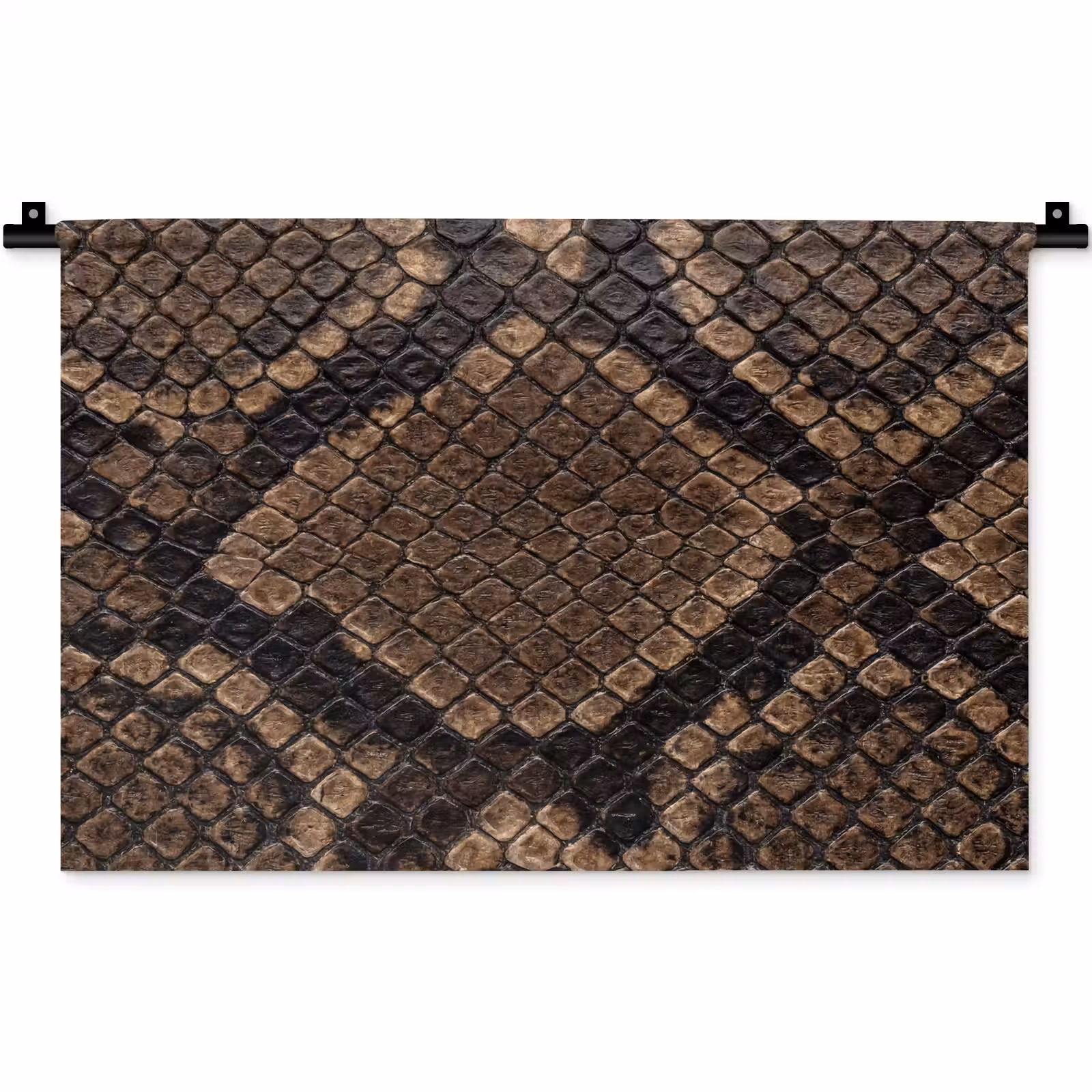 Wandkleed - Python - Schubben - Brons — 1