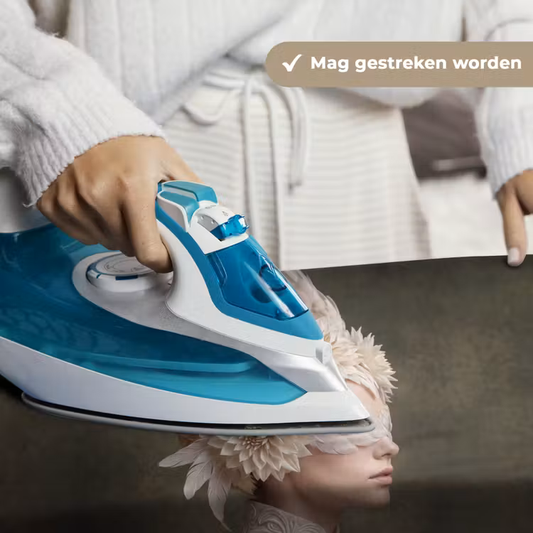 Wandkleed - Vleugels - Vrouw - Wit — 6