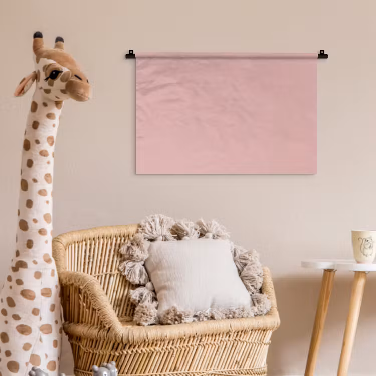 Wandkleed - Soft - Blush - Roze — 5