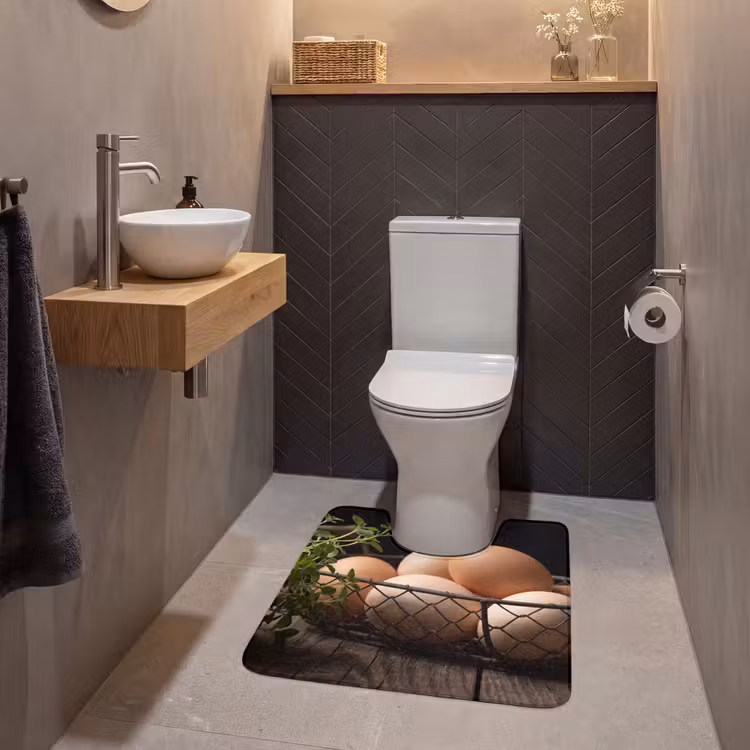 WC Mat - Eieren - Mand - Eten — 2