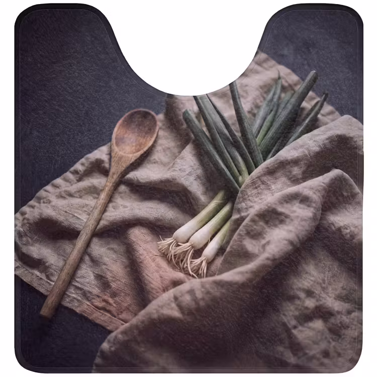 WC Mat - Eten - Lepel - Rustiek — 1