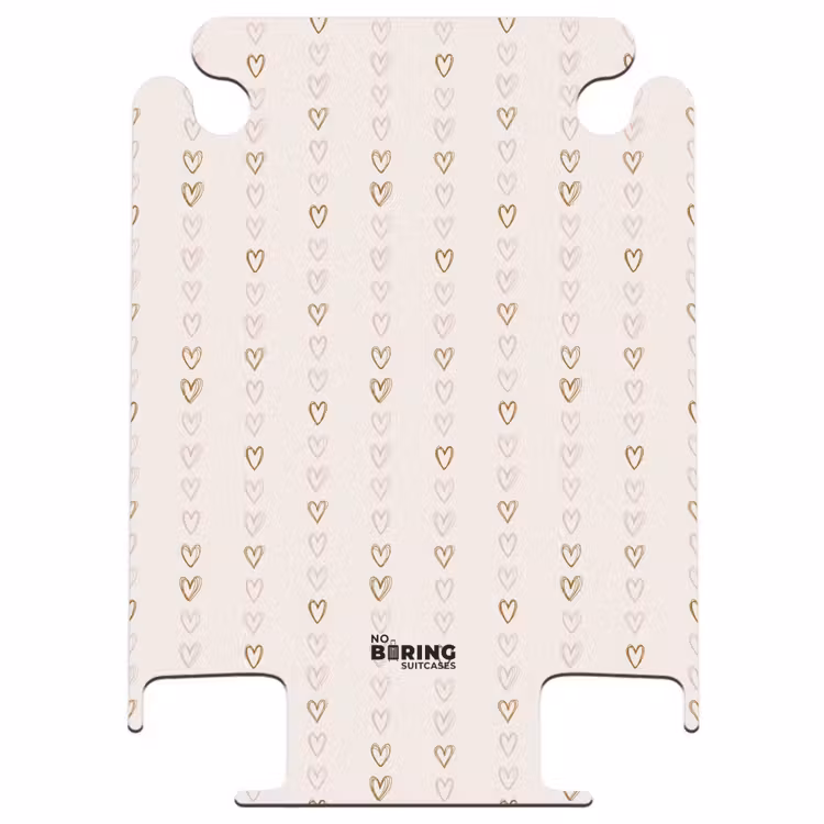 CaseSwap - Lijnhartjes op beige — 1