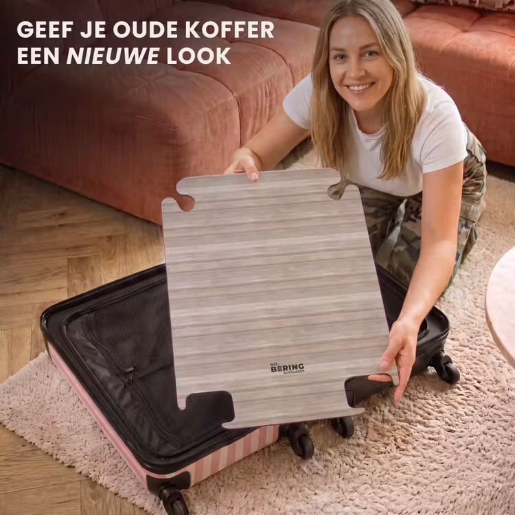 CaseSwap - Lichte houten planken met horizontale nerf — 3