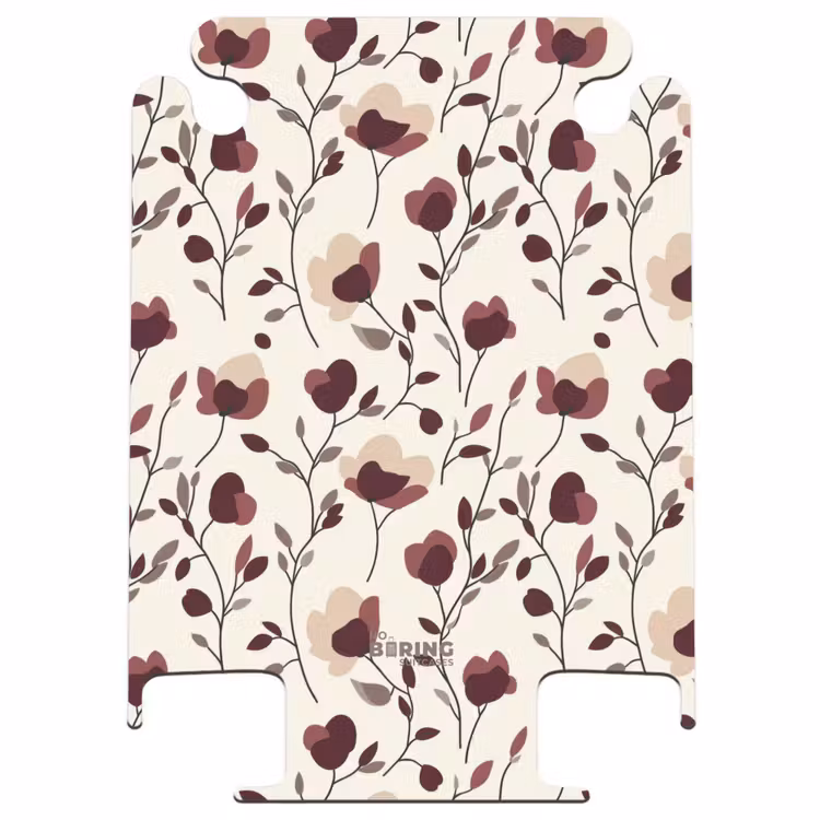 CaseSwap - Bloemen - Botanisch - Bordeaux — 1