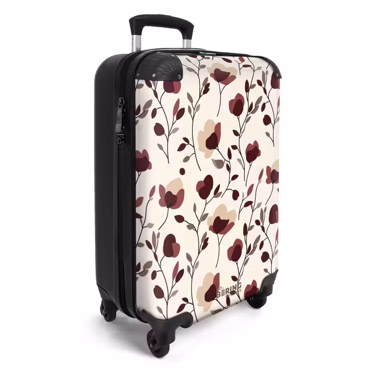 CaseSwap - Bloemen - Botanisch - Bordeaux — 2