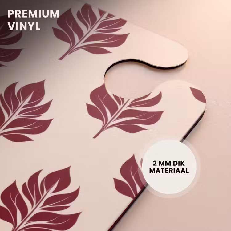 CaseSwap - Botanisch - Patroon - Bordeaux — 6