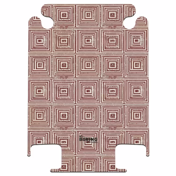 CaseSwap - Geometrisch - Patroon - Rood — 1
