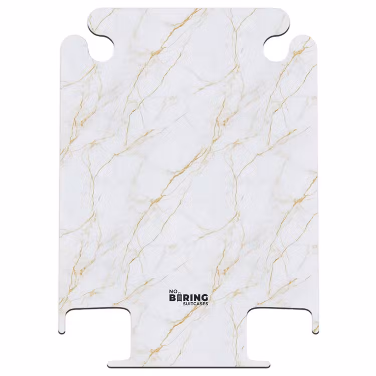 CaseSwap - Wit - Marmer - Goud - Luxueus — 1