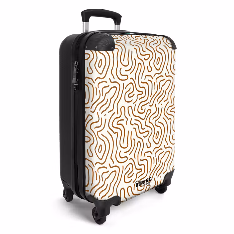 CaseSwap - Minimalistisch - Patroon - Terracotta — 2