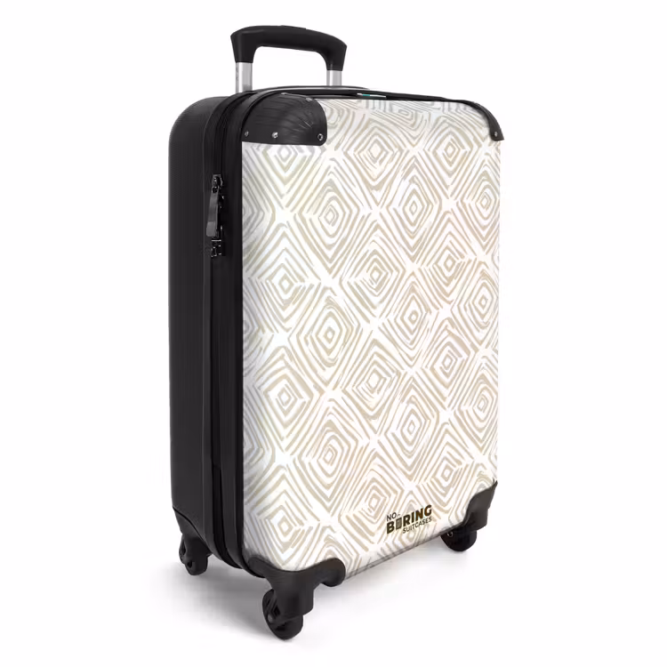 CaseSwap - Abstract - Ruit - Beige — 2