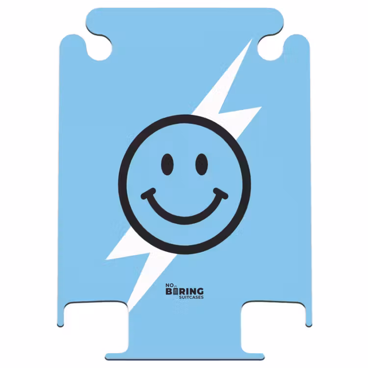 CaseSwap - Smiley - Blauw - Bliksem — 1