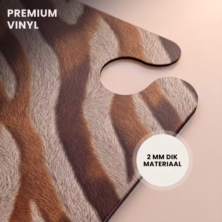 CaseSwap - Zebra - Patroon - Bruin — 6