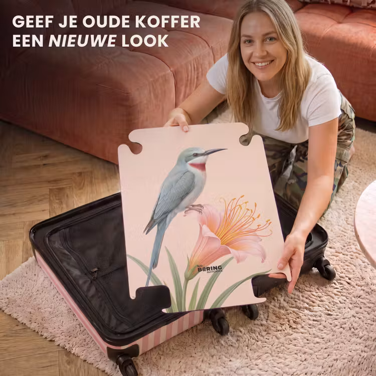 CaseSwap - Vogel - Bloem - Natuur - Roze — 3