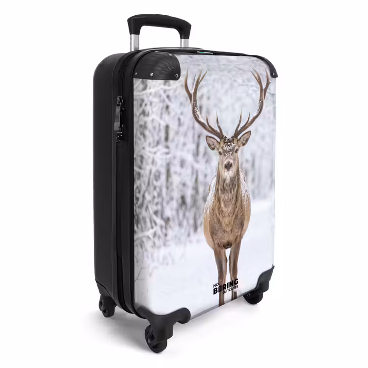 CaseSwap - Hert - Winter - Bos - Natuur - Wit — 2