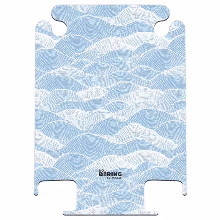 CaseSwap - Blauw - Wit - Golven - Getekend — 1