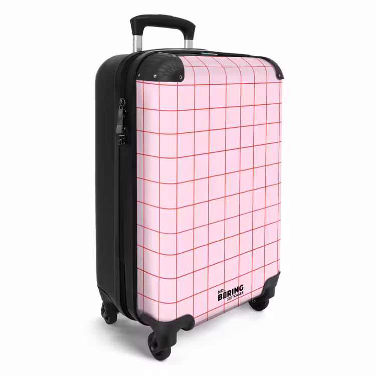 CaseSwap - Raster - Patroon - Roze — 2