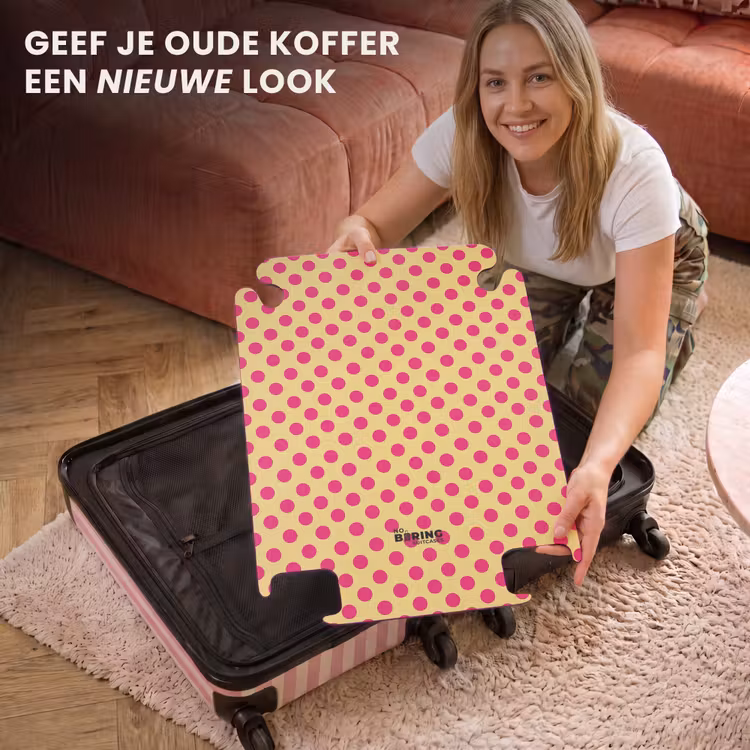 CaseSwap - Roze - Stippen - Geel — 3