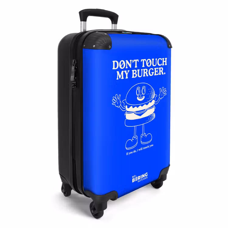 CaseSwap - Burger - Blauw - Wit — 2