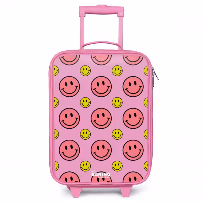 Kinderkoffer - Roze - All smiles roze